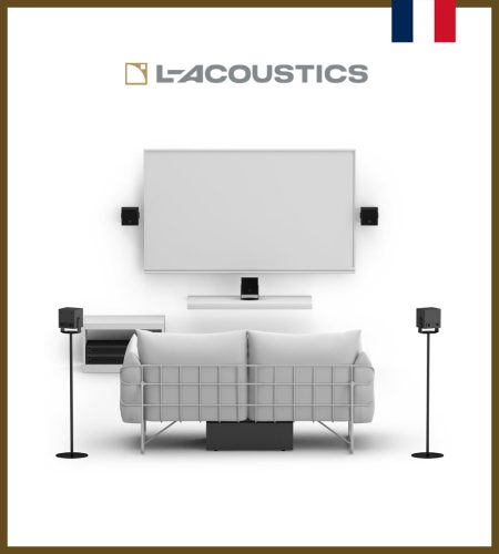 Bộ dàn âm thanh L-Acoustics Fiji 5.1 nhỏ gọn, tinh tế, tối ưu cho karaoke, xem phim và nghe nhạc tại nhà trong không gian villa hay căn hộ cao cấp