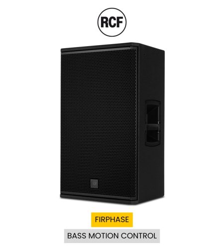 Loa active RCF NX 915-A công suất 2100W, bass 15 inch, phù hợp cho bar, lounge, DJ và hệ thống karaoke cao cấp