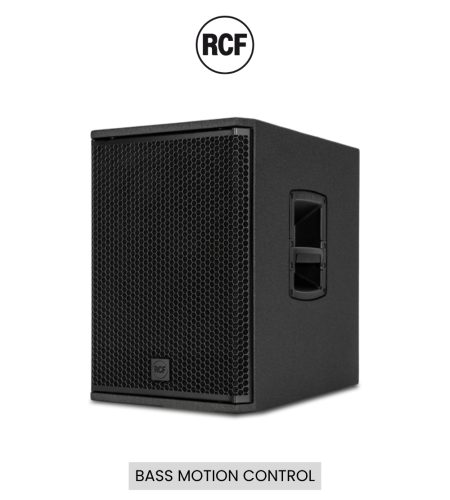 Loa subwoofer RCF SUB 702-AS MK3 với bass 12 inch, công suất 1400W, thiết kế nhỏ gọn, lý tưởng cho bar, lounge, club, DJ và sân khấu chuyên nghiệp