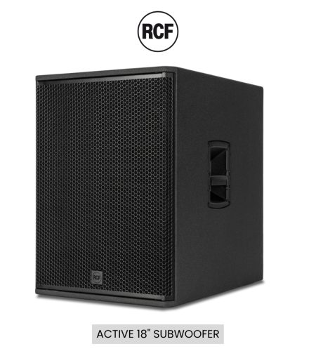 Loa subwoofer RCF SUB 708-AS MK3 với bass 18 inch, công suất 1400W, thiết kế nhỏ gọn, lý tưởng cho bar, lounge, club, DJ và sân khấu chuyên nghiệp