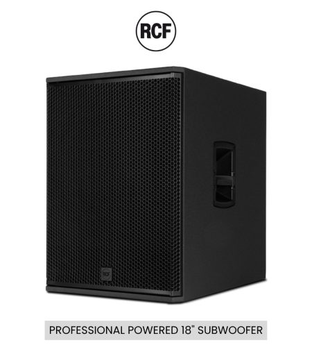 Loa subwoofer RCF SUB 8003-AS MK3 với bass 18 inch, công suất 2200W, âm thanh mạnh mẽ cho bar, club, lounge, DJ và sân khấu chuyên nghiệp