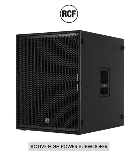 Loa subwoofer RCF SUB 9004-AS công suất cao, bass 18 inch, thiết kế chắc chắn cho hệ thống âm thanh bar, club, lounge và sân khấu biểu diễn chuyên nghiệp