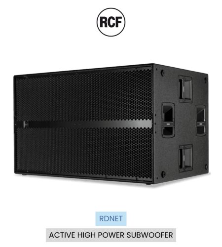 Loa subwoofer công suất lớn RCF Sub 9007-AS chính hãng – bass đôi 21 inch, âm trầm mạnh mẽ, lý tưởng cho sân khấu sự kiện