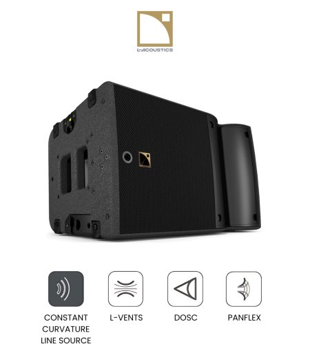 Loa line array L-Acoustics A10 Focus, 2 đường tiếng, 10 inch, SPL 140 dB, Panflex, IP55