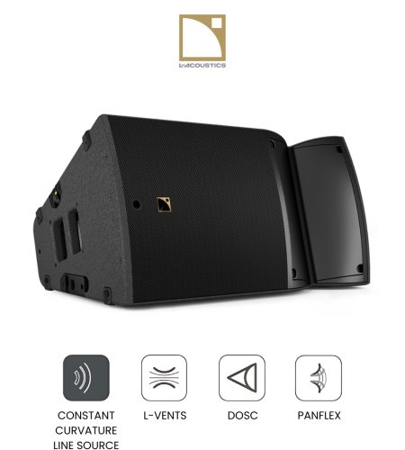 Loa line array L-Acoustics A15 Wide, 2 đường tiếng, 15 inch, SPL 141 dB, Panflex, IP55