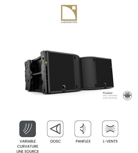 Loa line array L-Acoustics K3, 2x12 inch, Panflex, SPL 143 dB, IP55, biểu diễn chuyên nghiệp