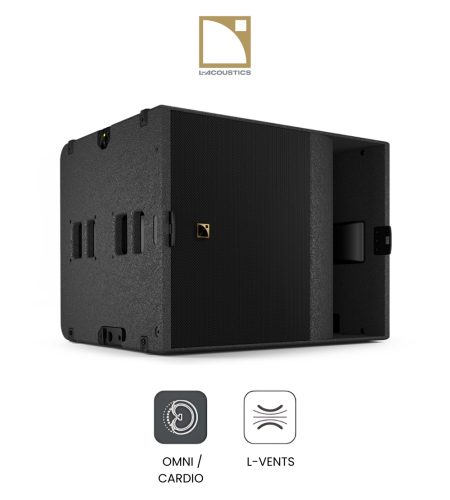 Loa subwoofer L-Acoustics KS21, 1x21 inch neodymium, công suất cao, SPL 138 dB, chuẩn IP55