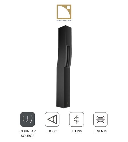 Loa colinear L-Acoustics Syva, 6x5 inch, 3x1.75 inch, SPL 137 dB, IP54, nguồn tuyến tính cao cấp