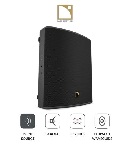Loa đồng trục L-Acoustics X12 2 đường tiếng, đa năng, vỏ gỗ cao cấp, SPL 136 dB