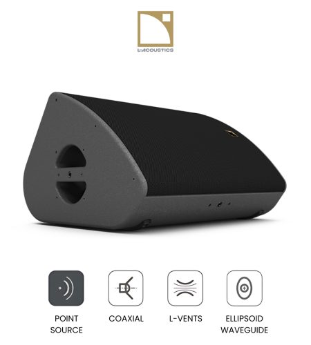 Loa monitor L-Acoustics X15 HiQ 2 đường tiếng, SPL 138 dB, vỏ gỗ cao cấp, sân khấu chuyên nghiệp