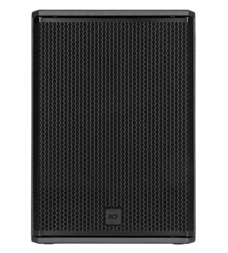 Mặt trước loa siêu trầm RCF SUB 15-AS với lưới tản nhiệt thép