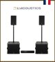 Loa bookshelf L-Acoustics X8 kết hợp với sub SB15m cho chất âm trung thực, thiết kế gọn đẹp, lý tưởng cho giải trí tại gia, villa cao cấp hoặc phòng chiếu phim nhỏ