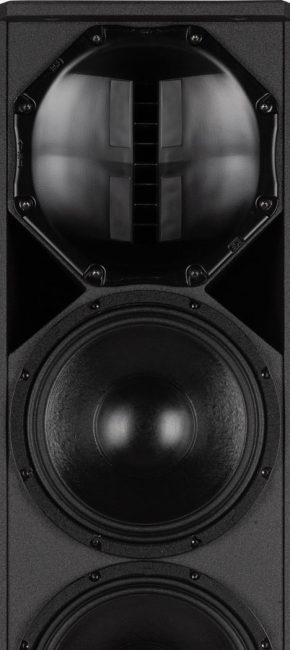 Chi tiết driver bass RCF thiết kế hình nón, viền nhún chắc chắn